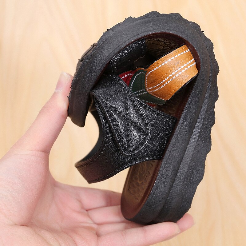 Sommar kvinnor skor platå sandaler bekväma läder skor dam sandaler dam tofflor zapatos de mujer casual strandskor