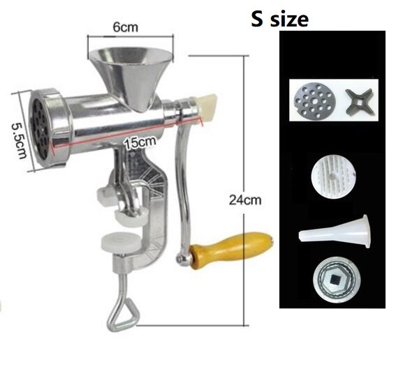 Hand Aangezwengeld Vleesmolen Worst Machine Klysma Machine Vulling Machine Vlees Stirrer Manual Vleesmolen Keuken Tool: S
