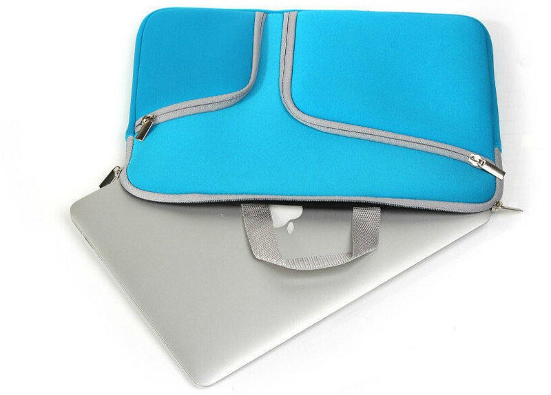Laptop Sleeve For Macbook Pro Air Retina 11 12 13 15 inch Notebook Bag Pouch Double Pocket Zipper A1706 A1707 A1770 A1932