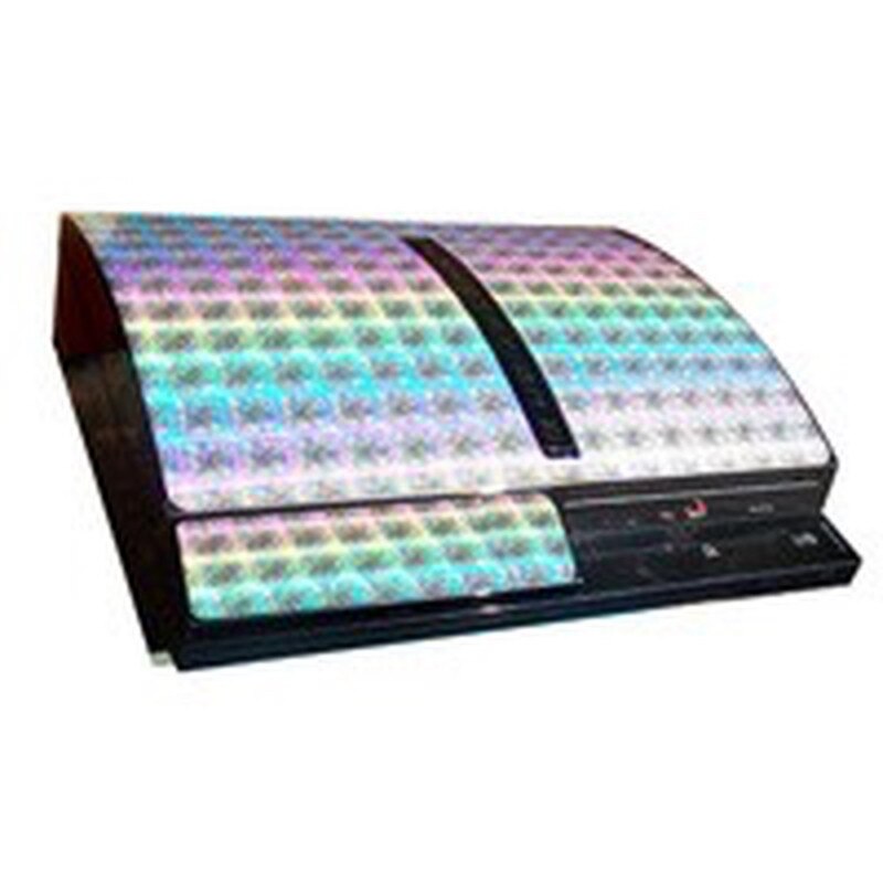 Ps3 Konsole Haut bewachen -Matrix Silber