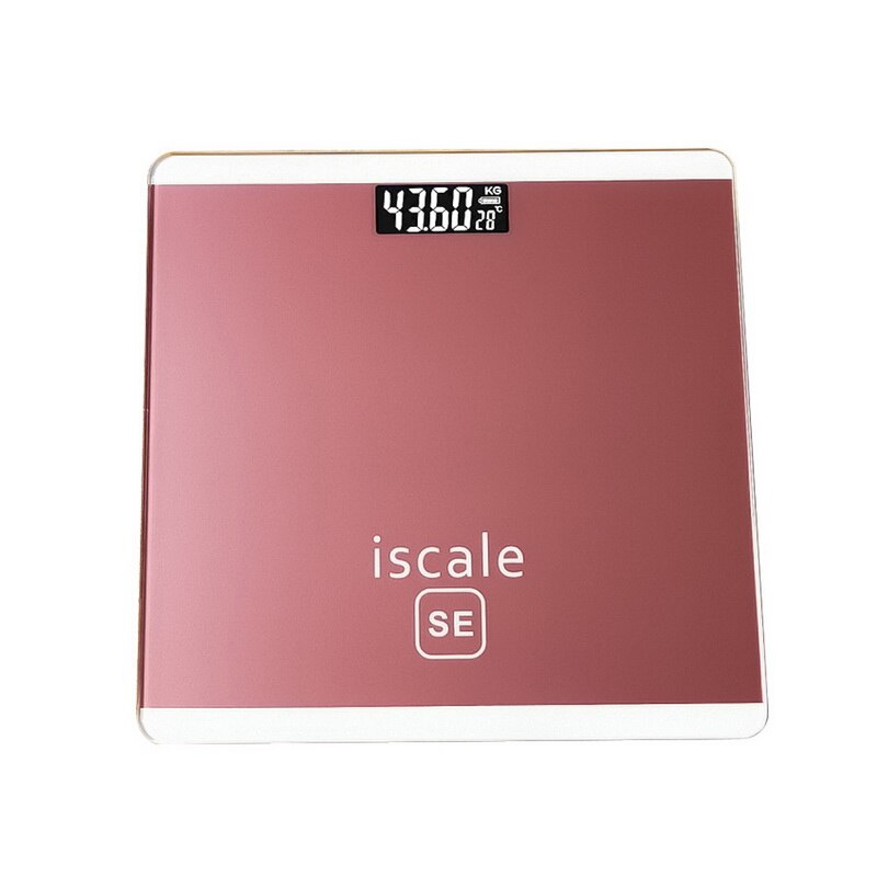 Bathroom Scales Accurate Smart Electronic Digital Weight Home Floor Health Balance LED Digital Bathroom Weight Scale: Black