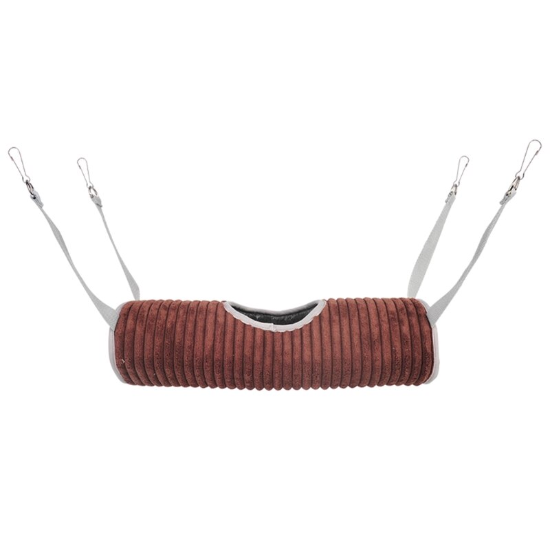Hamac Tunnel pour petits animaux, lit-balançoire, nid de couchage, furet de Rat, jouet Cage, hiver: E-DB