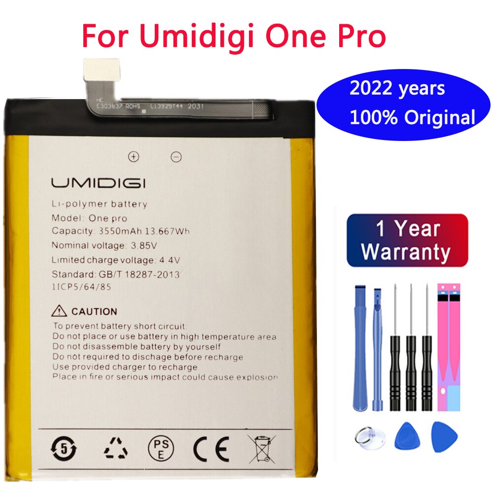 Original Battery For UMI Umidigi A1 PRO A3 S3 Pro Touch Power/Power 3 One max One Pro A5 pro A7 pro A9 Pro F2 Z/Z Pro Z2 Pro S2: One Pro