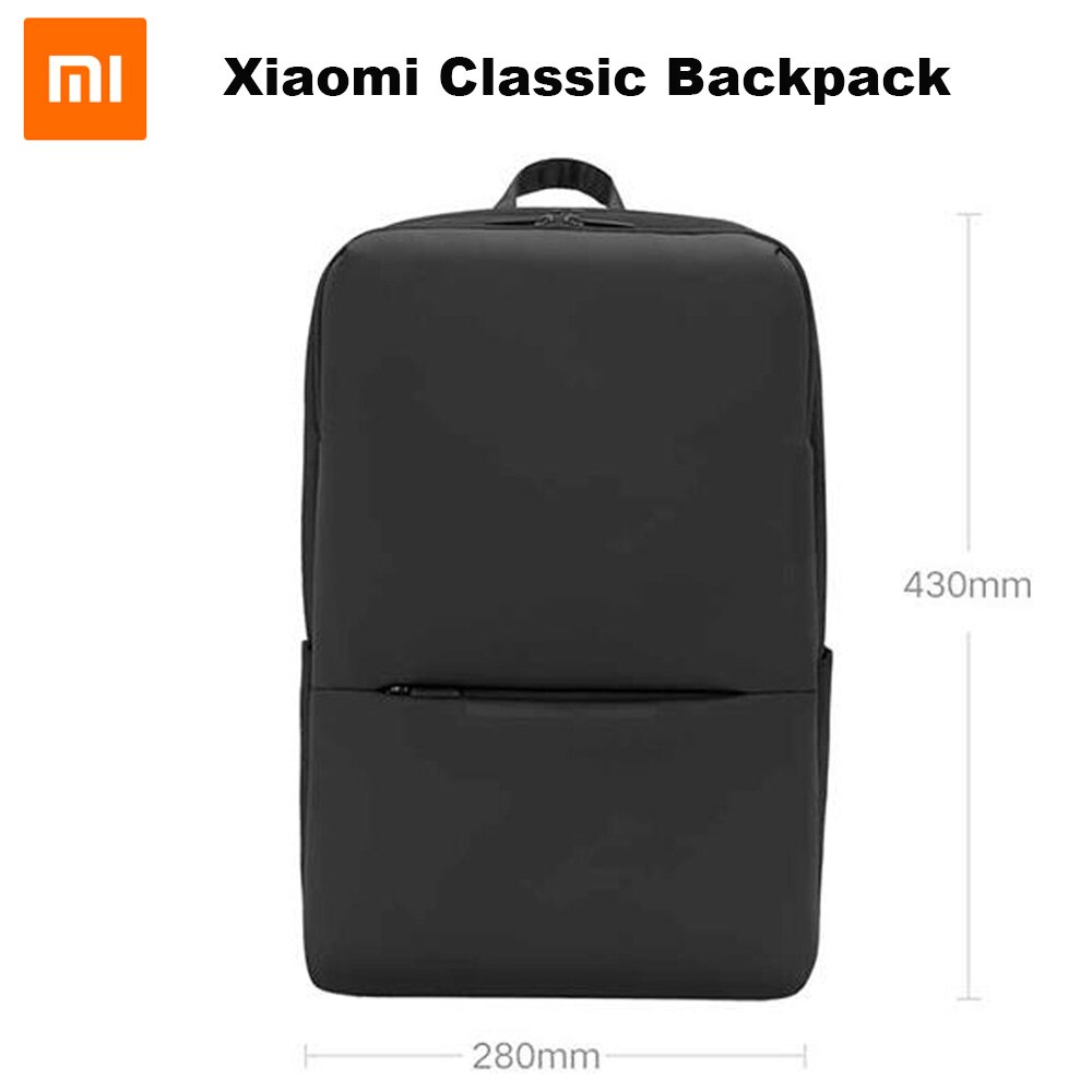 Original Xiaomi Classic Business Backpack 2 Large Capacity Student Bag Men Women Travel School Office Laptop Backpack