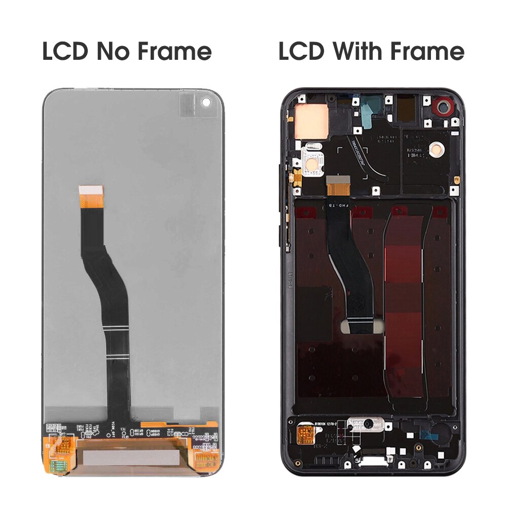 6.4&#39;&#39; Original For Huawei Honor View20 View 20 LCD Touch Screen Digitizer with frame Assembly for Honor V20 LCD Screen Replace