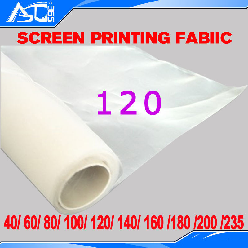 1 Yard écran maille sérigraphie blanc largeur 1.65 mètre DPP 120 maille nombre (48 T) tissu sérigraphie matériel