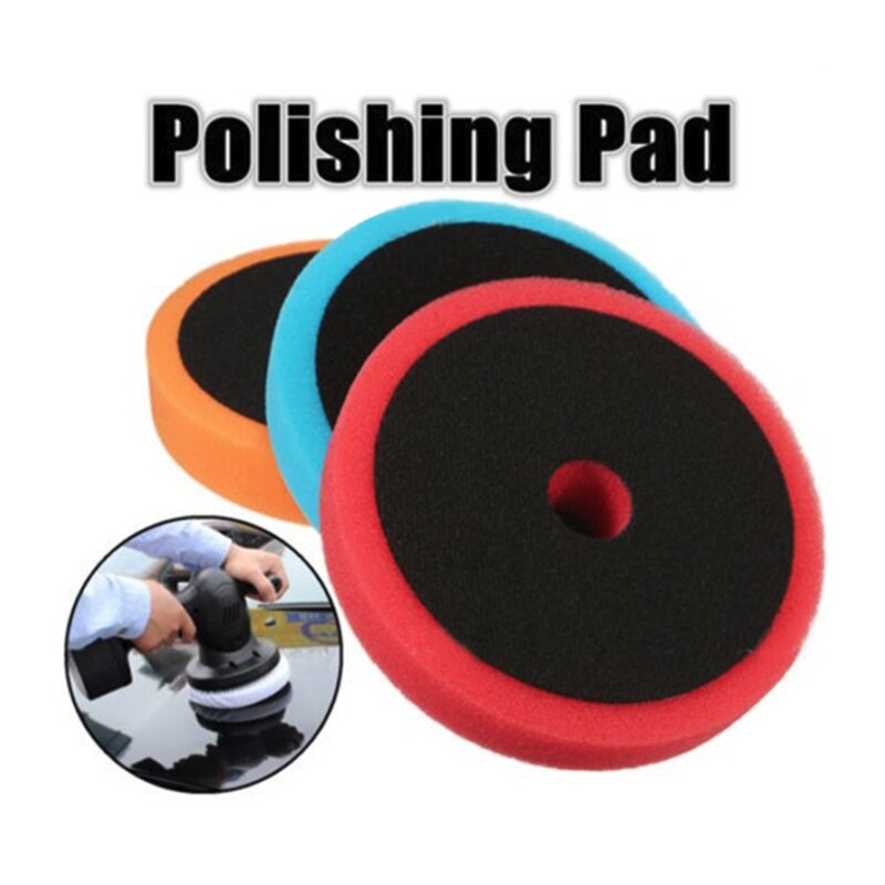 16pcs 2 Inch 50mm Polijsten Buffing Pad Kit voor Auto Polijstmachine Hand Tool Kit Voor Auto Polijstmachine Wax buffer Auto Polijsten Pad Set