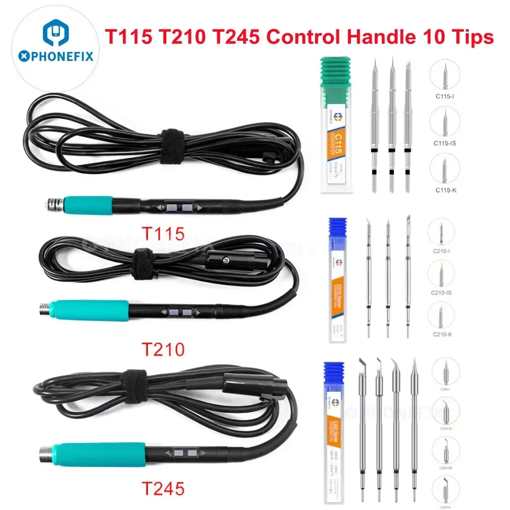 Sugon alça de solda t245 t210 t12 t115 alça de estação para jbc sugon aifen a9 a9pro t26d a902 aixun t3b t3a kit de ferramentas de ferro de soldagem