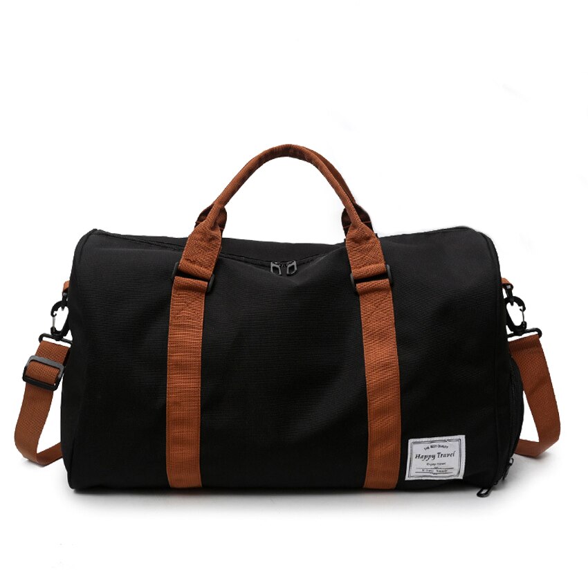 Louiswill Vrouwen Reistassen Waterdichte Weekender Tassen Oxford Doek Koffers Handtassen Schoudertassen Reistassen Schoenen: Black