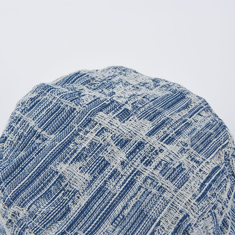 Zomer Lente Katoen Linnen Baret Voor Vrouwen Dames Gestreepte Franse Hoed Ademend Retro Schilder Hoeden