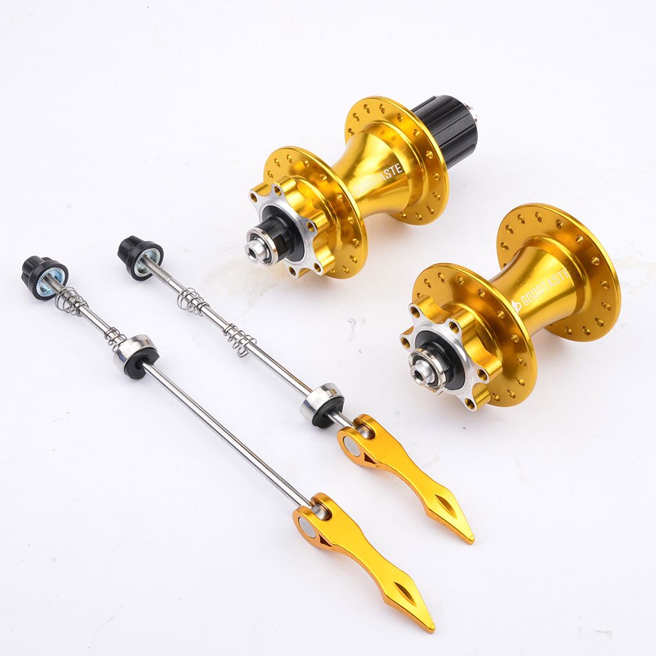 Goodtaste Mountain bike hub 4 bearing rear hub rear 10*135mm QR100*15 12*142mm through 28/32/36 hole disc brake bicycle hub MTB