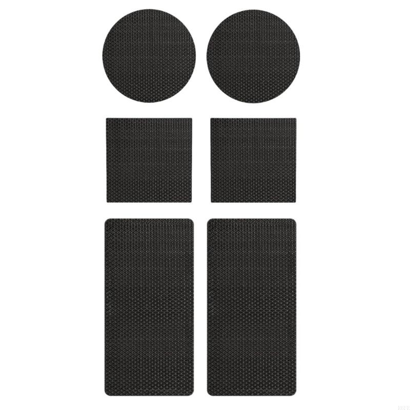 R6FE 6Pcs Trampoline Mat Hole Fix Patches Trampoline Repair Adhesive Patches Mat Repair Patches Trampoline Repair Patches Set