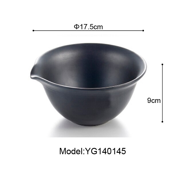 Imitert porselen frost melamin servise oval skål japansk restaurant kaos stor skål  a5 melamin skåler melamin servise: Yg140145