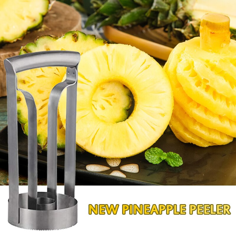 Ananas-prof Roestvrij staal - zwart/zilverkleurig