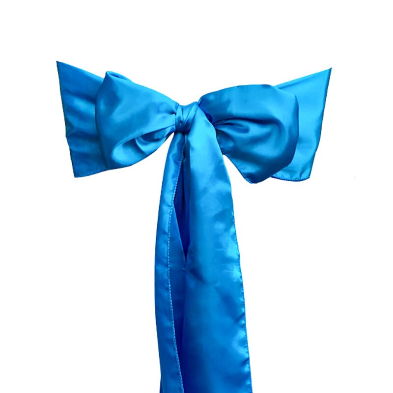 Bruiloft Stoel Sjerpen Bruiloft Stoel Bow Satin Stoel Sjerpen Lint Partij Stoel Band Decoratie Mariage