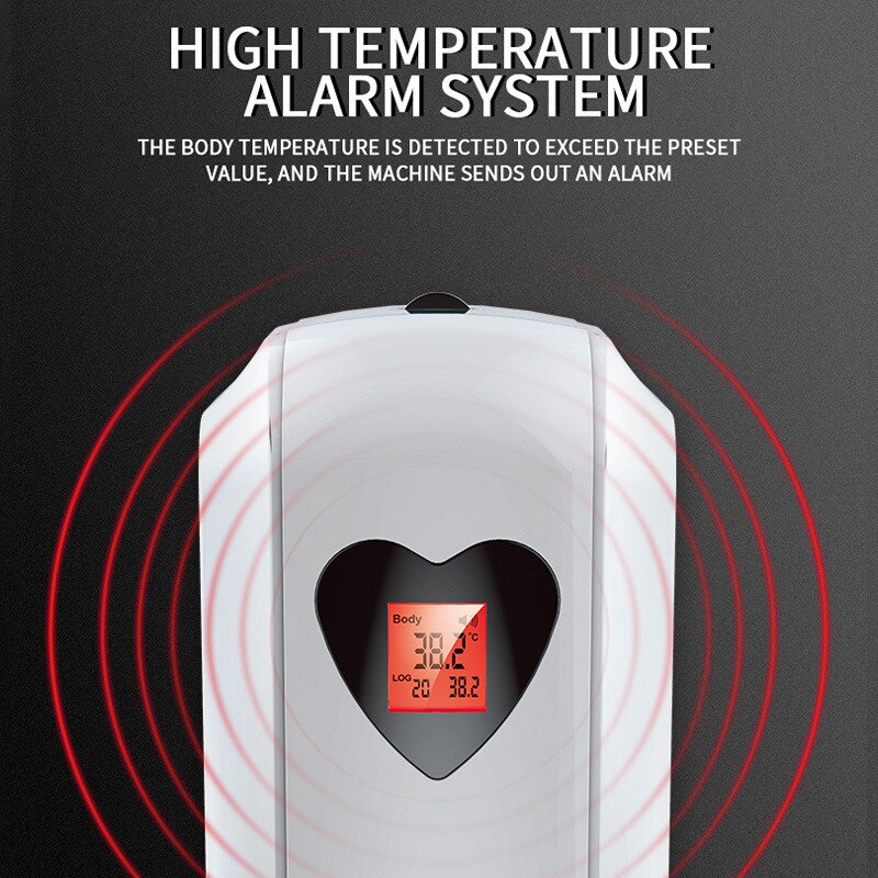 Automatic Temperature Measurement Touch-Free Hand Disinfection Soap Solution All-in-One Machine Induction Thermometer Soap Solut