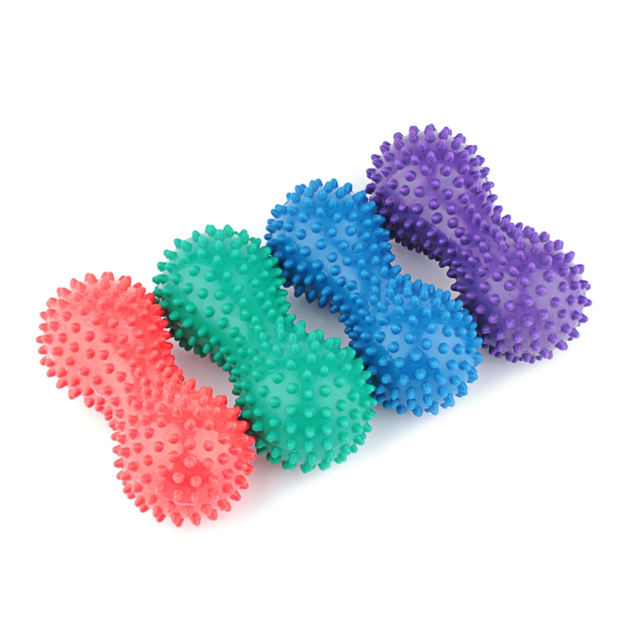 Maapähkinä hierontapallo spiky trigger point helpotus lihaskipu stressi kunto maapähkinä fascia pallo roller terveydenhuolto rentoutua lihas