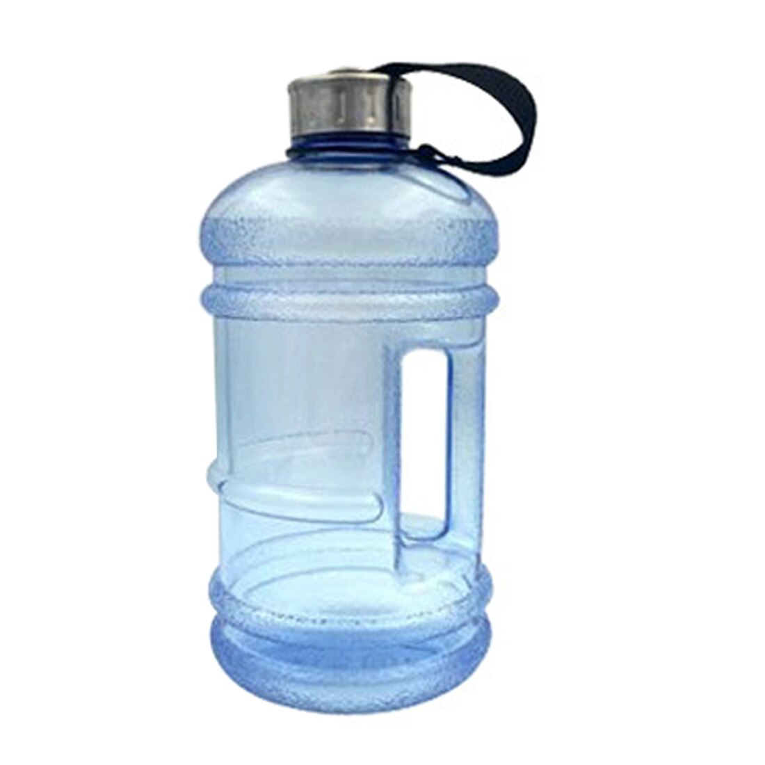 draussen Große Kapazität 2,2 L Wasser Flasche Sport Fitnessstudio Raum Halbe Gallonen Fitness Ausbildung Camping Lauf trainieren Wasser Flasche: Himmel Blau