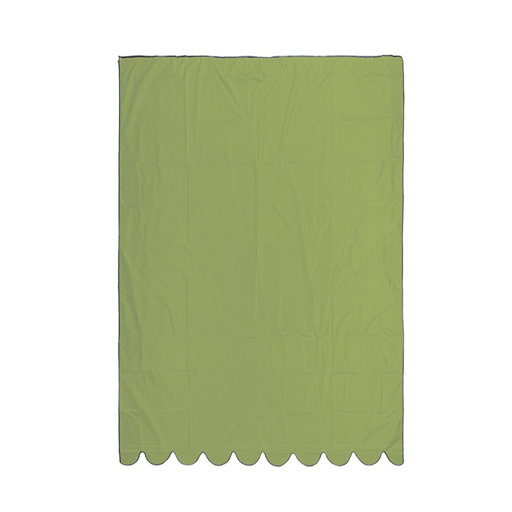 Sun Shade Sail Canopy Waterproof Patio Awning Exterior Sunshade Canopy Window Canopy Awning Fabric Replacement UV Block Curtain: green 3x1.5cm