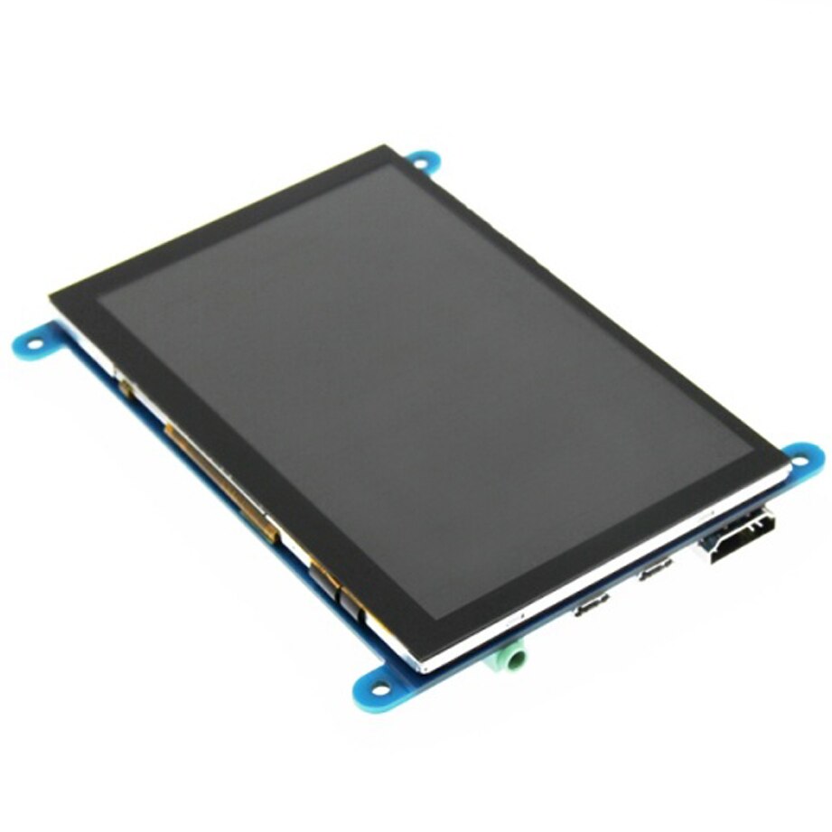 5" 800x480 LCD HDMI Display with 5V/1A/2A mini-USB power supply for Raspberry Pi and PC HDMI Input and CPT (Capacitive Touch)