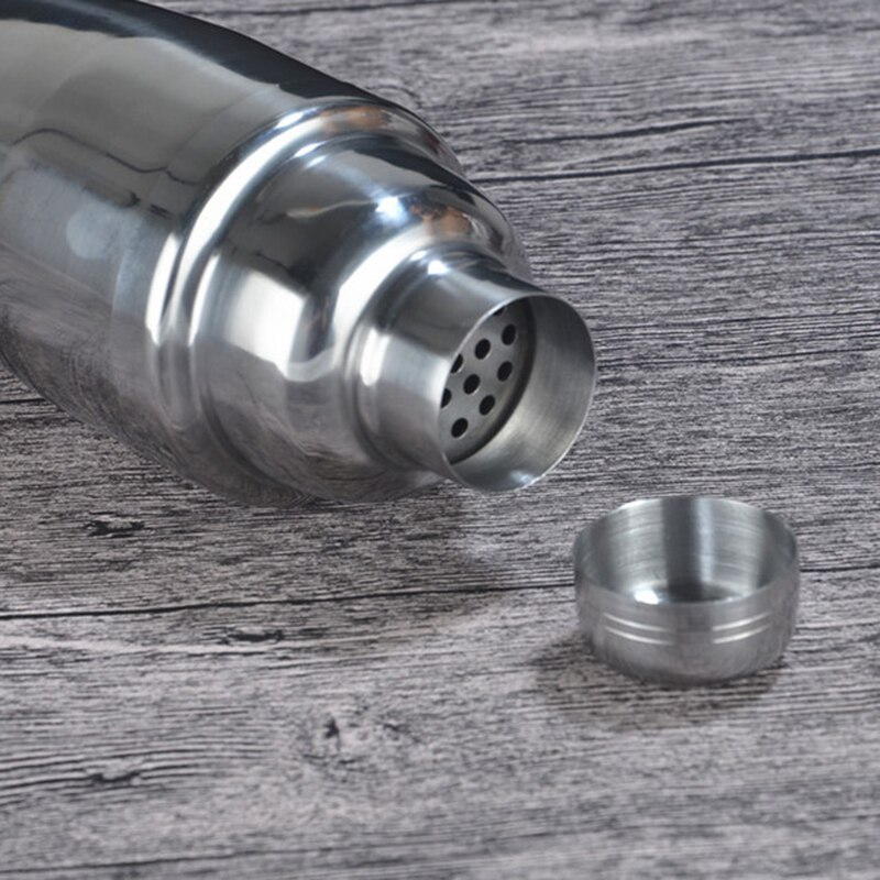 Stainless Steel Cocktail Shaker Mixer Wine Martini Drinking Shaker Drink Boston Style Party Bar Tools 250/350/550/750ml