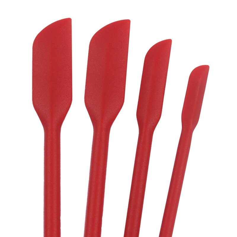 Espátula de silicona para cocina, rascadores de repostería para galletas, Espátulas de cocina antiadherentes para Pan, espátulas para pastel, accesorios para hornear, herramientas, 8 Uds.