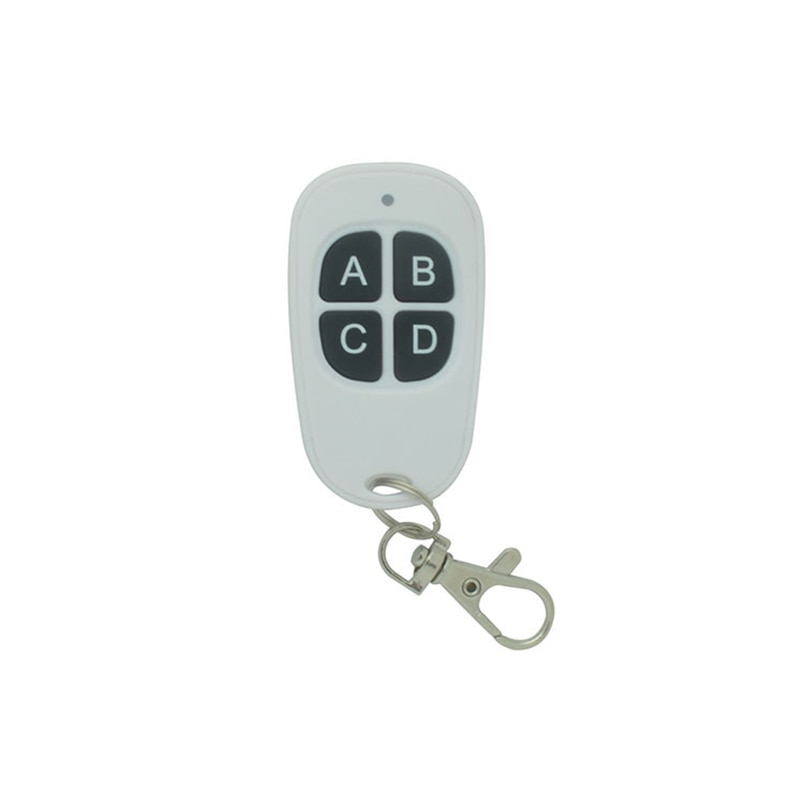 Portable Garage Door Opener 433mhz Electric Retractable Door Remote Control Black And White Copy Code Remote Control: 01