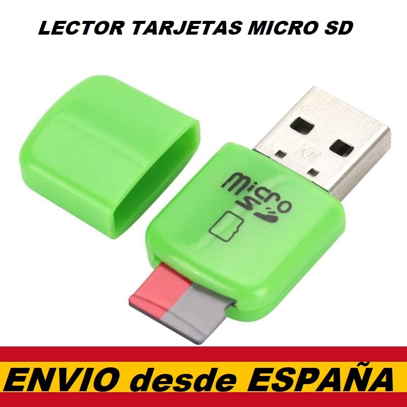 Micro Sd Naar Usb Kaartlezer Adapter, Microsd Naar Usb. Ondersteunt Kaarten Tot 128 Gb, Uit Spanje