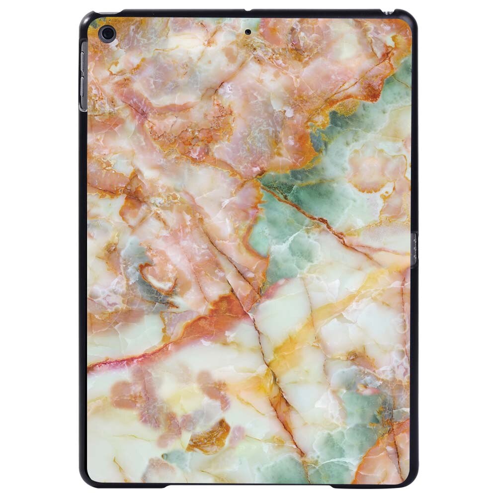 KK&LL For Apple iPad 7th Gen 10.2 inch A2200 A2123 tablet PC Plastic marble pattern Slim Stand Case Cover