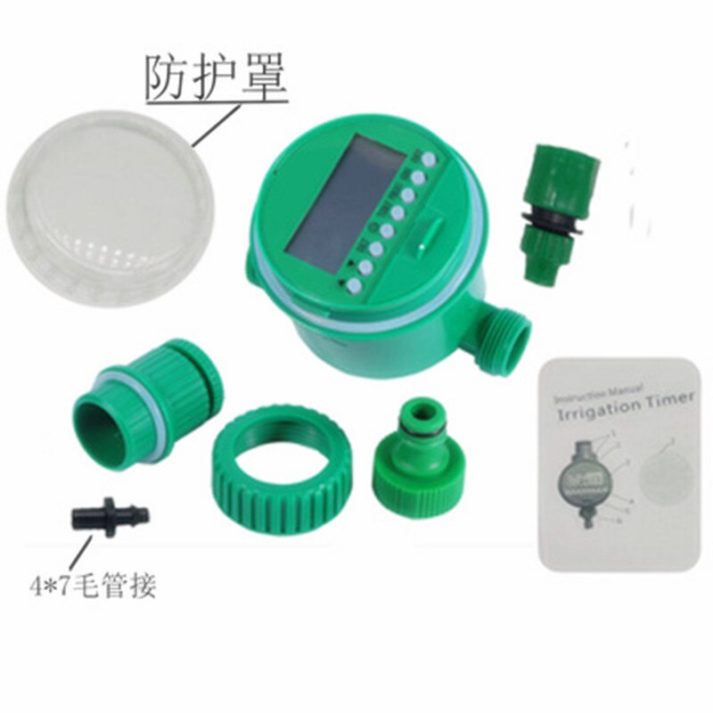 3pcs Automatic Electronic Water Timer Garden Irrigation Controller Electric Valve Garden Water Timer Display Watering System