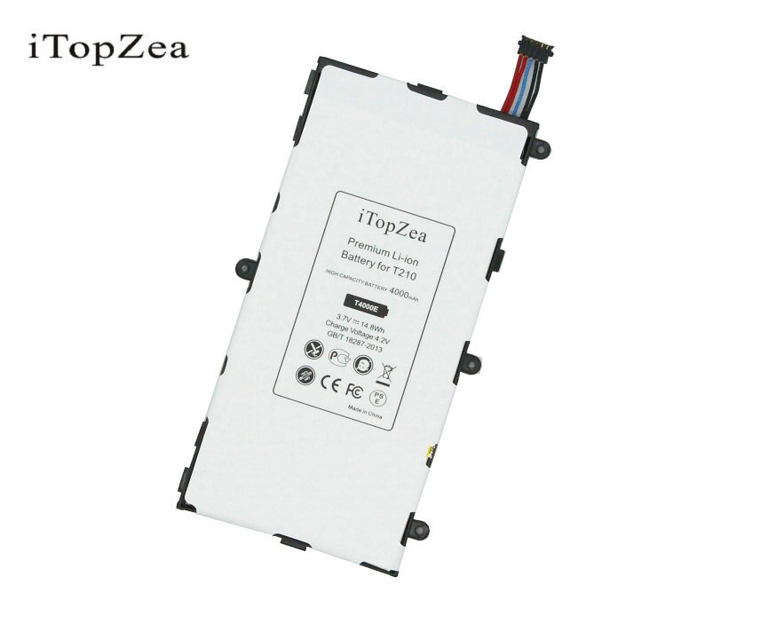 ITopZea 1x4000mAh T4000E wymiana baterii robić Samsung galaktyka patka tablet 3 7.0 T210 T211 T215 T217A T2105 T210R P3200 + narzędzia