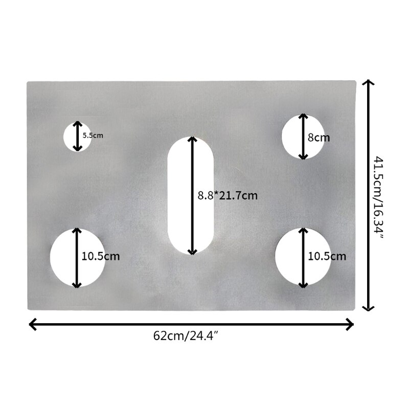 XXFA Stove Cover Stove Top Protector Compatible with Samsung Gas Stove Reusable Mat Cooker Covers Non-Stick Stove Liner Kitchen