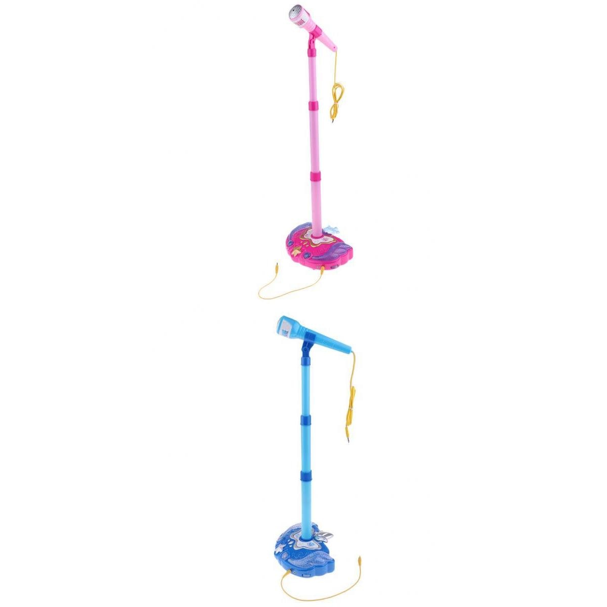Máquina de Karaoke para niños, Juguete musical con micrófono y soporte ajustable, 2 piezas, 3 +