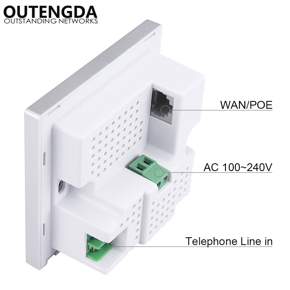 300 M indoor wireless hotspot AccessPoint für hotel WIFI abdeckung projekt mit AC lan Zentralen manager WISP in wand mini router/AP