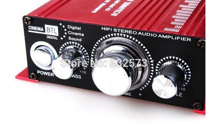 Mini Auto Hi-Fi Digitale Ma-170 Usb Fm Digitale Versterker Kleine Versterker Power Adapter