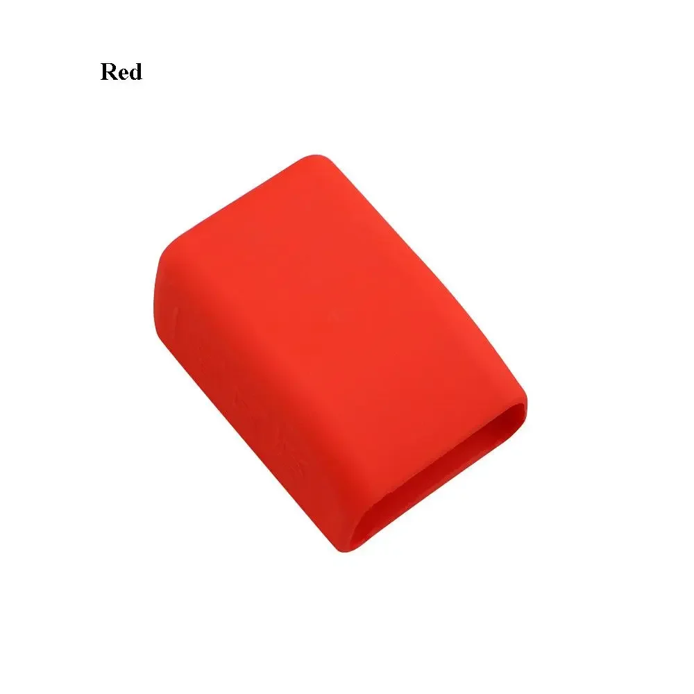 Siliconen Autogordel Gesp Covers Universele Auto Veiligheidsband Contactdoos Beschermer Stof Preventie Anti Kras Auto Accessoires: Oranje