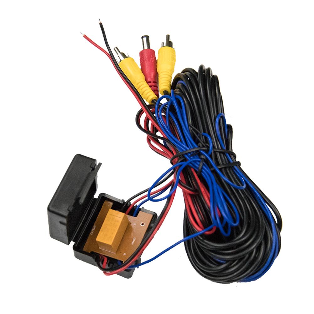 Current interference filter + 12V for reversing camera with clocked current (pulse width modulation)