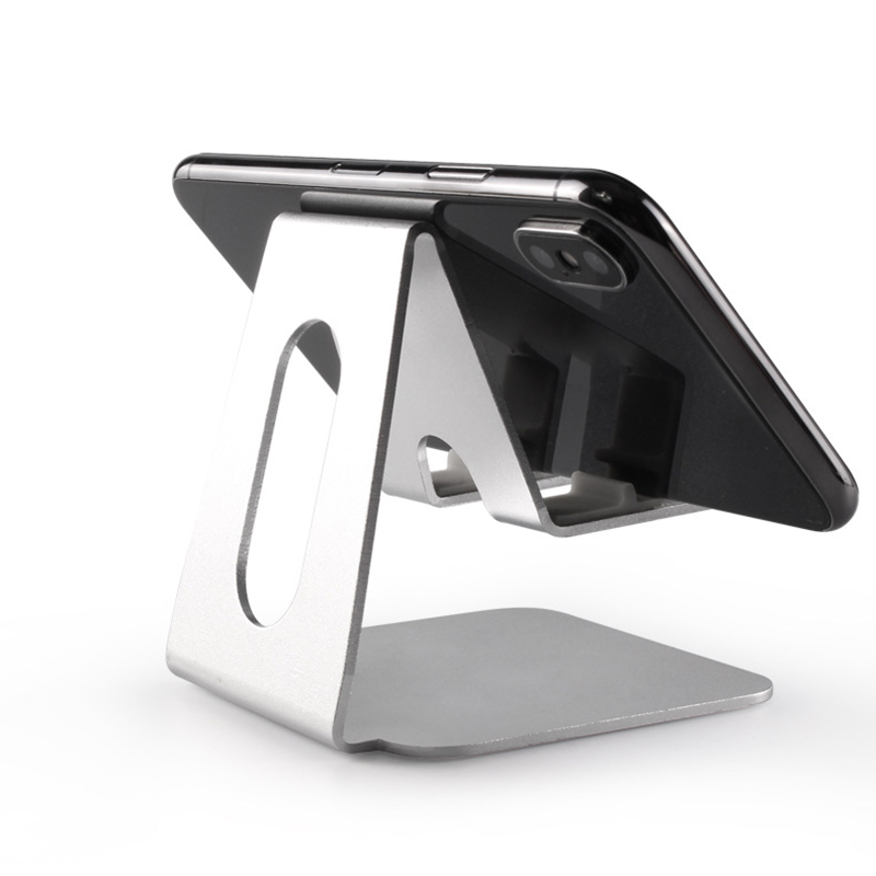Aluminiumslegering tabletholder stationær mobiltelefonholder stativbeslag supportbeslag universal til ipad pro air mini 1 2 3 4