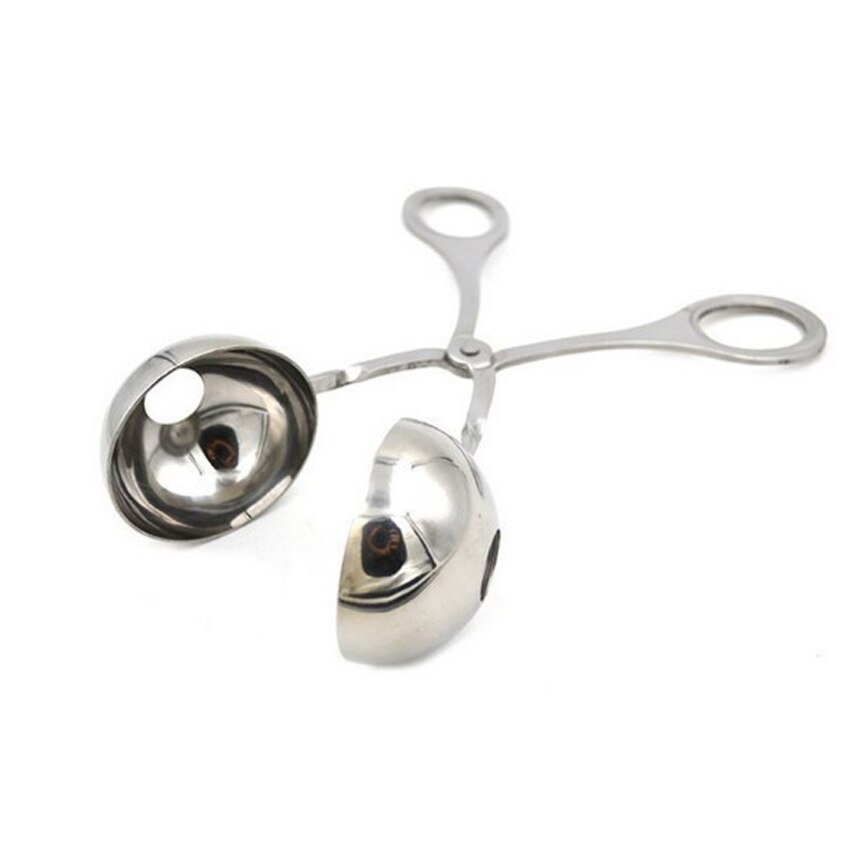 TURDOS de acero inoxidable conveniente fabricante de albóndigas de relleno Clip de albóndigas DIY carne de pescado bola de arroz de casa máquina de bolas de comida