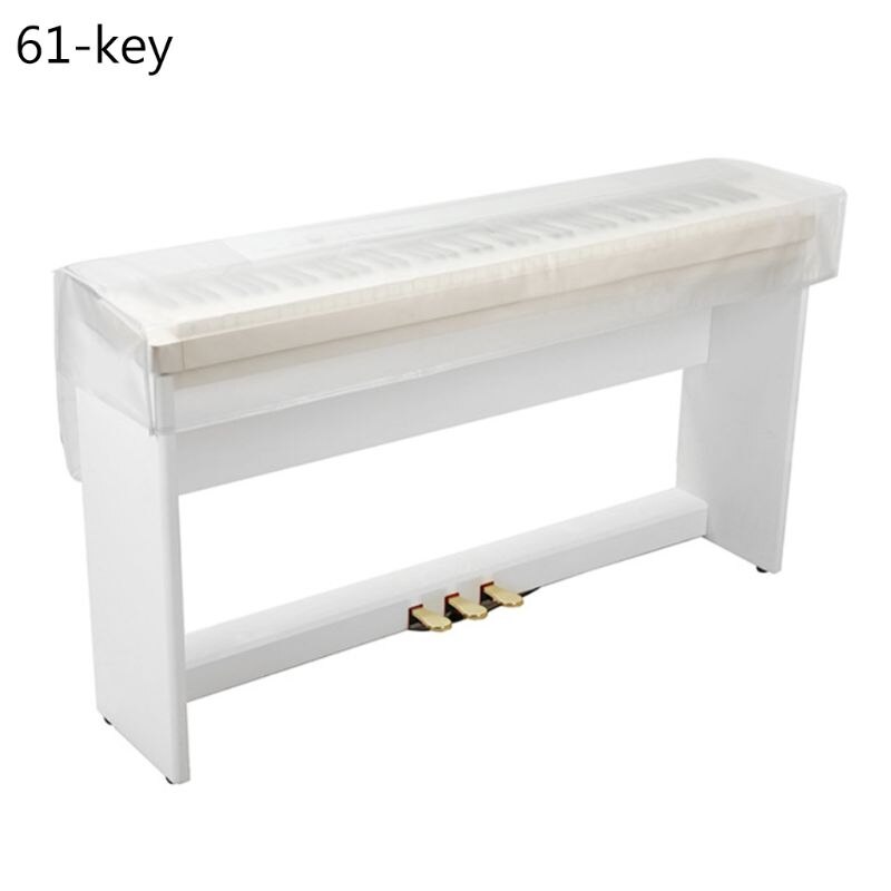 Transparent Frosted Piano Cover 61 76 88 Keys Digital Piano keyboard Dust Cover: 7HH402641-61