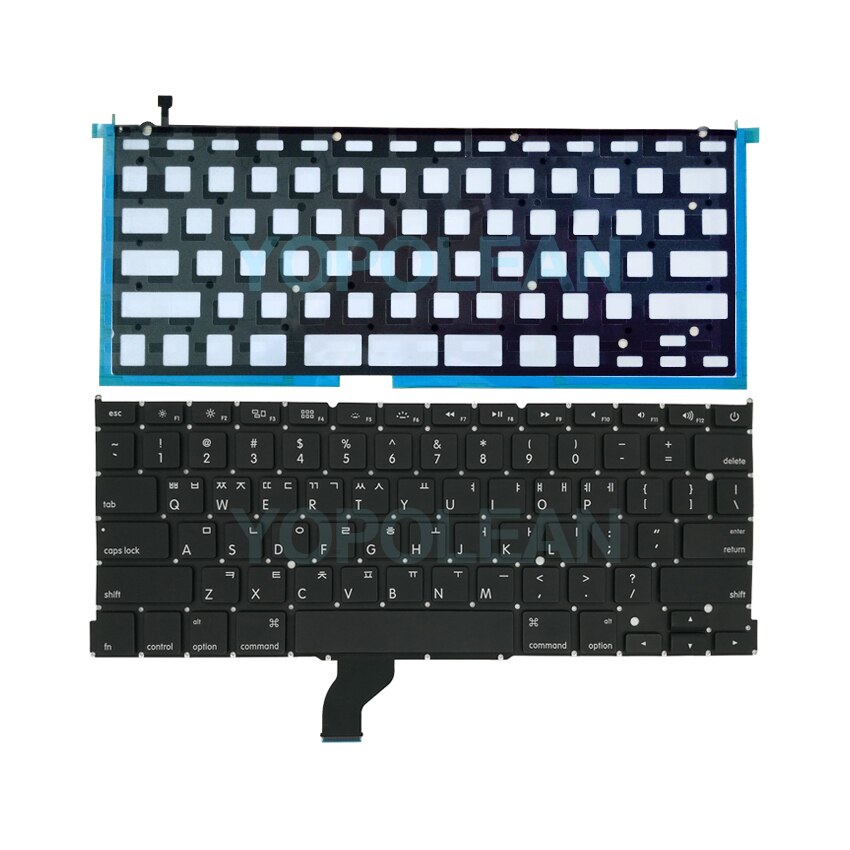 Full Korea for Macbook Pro Retina 13.3" A1502 Korean Keyboard Layout Backlight