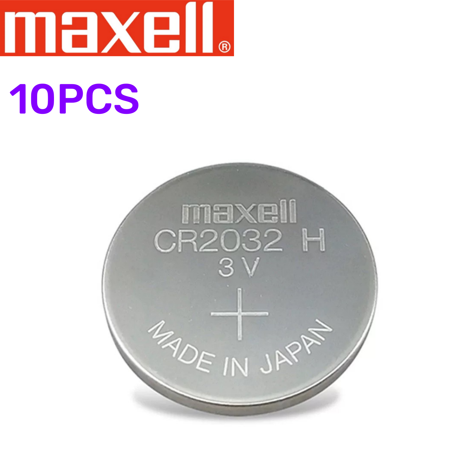 5 peças original cr2032h 240mah bateria de botão de alta capacidade 3v bateria da placa-mãe do computador substitui cr2032 lir2032 ml2032: Dourado