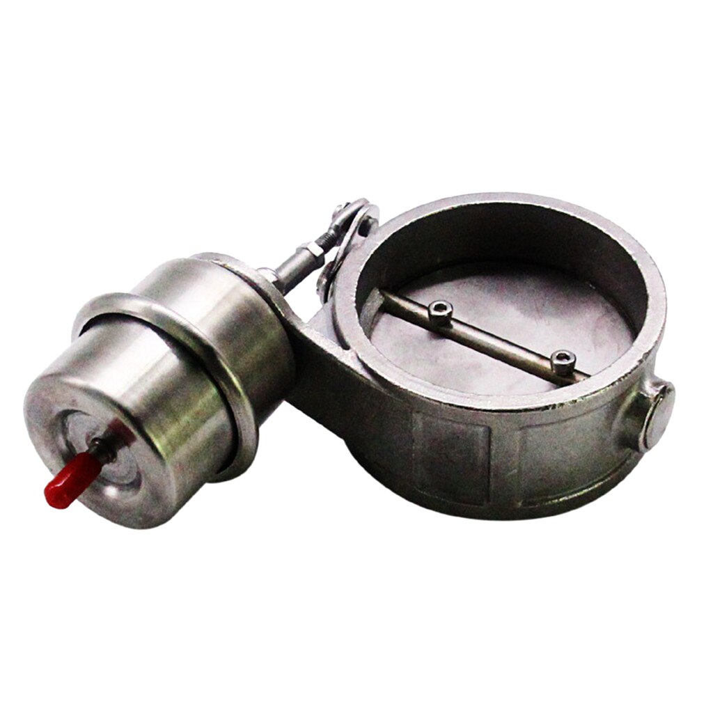 Stainless Steel Exhaust Control Valve Set Boost Close Style 63mm Pipe 1 BAR