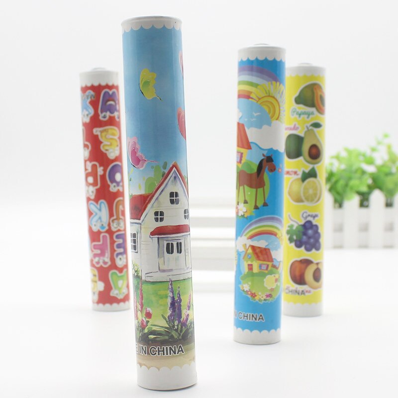 Cartoon Roterende Caleidoscoop Kleurrijke Wereld Magic Kaleidoscope Baby Vroege Educatief Eenhoorn Speelgoed Voor Kinderen: b 1pc random