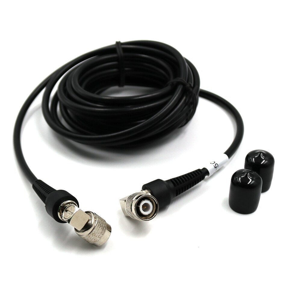 BEITIAN 5 Meter length RF Feeder Cable GNSS antenna Cable GPS antenna bent sub TNC male-TNC male cable,C-5-TNC-W-TNC-W