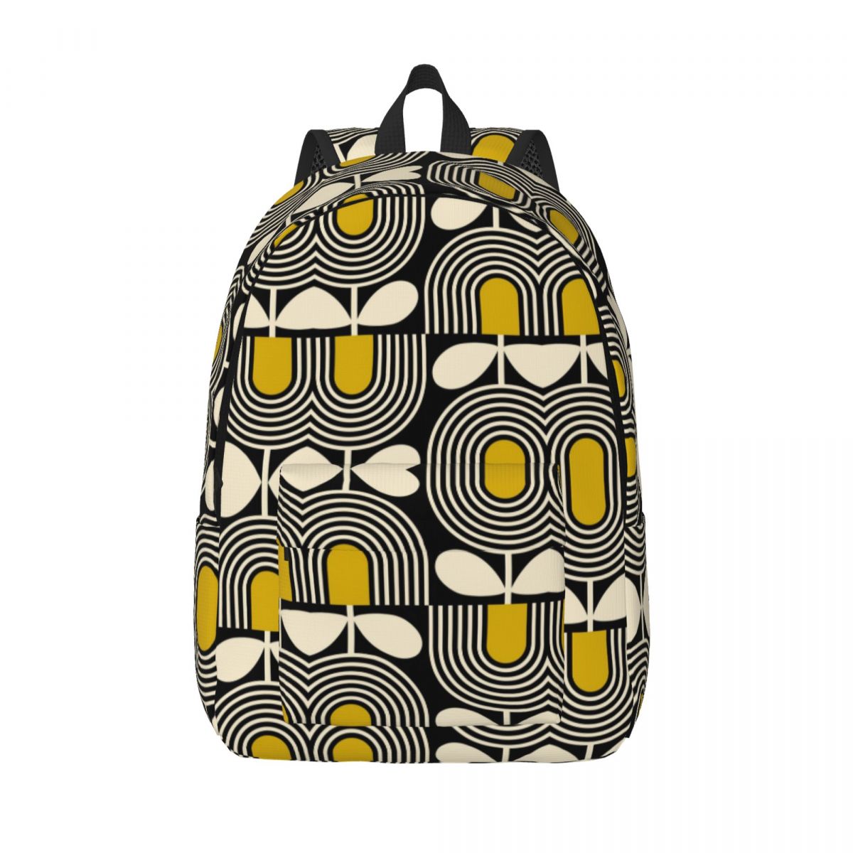 Benutzerdefinierter Orla Kiely Laptop-Rucksack mit mehreren Stemmen für Damen und Herren, lässige Büchertasche für Studenten, florale abstrakte Taschen