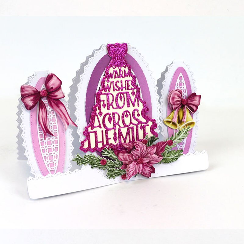 Maljakko wisteria viiniköynnös kukkia kantolaukku puita lauseita metallinleikkausmuotit itse tekemiseen scrapbooking paperikortit koriste käsitöitä