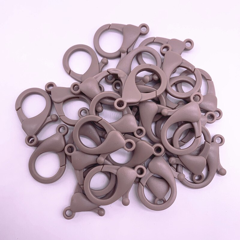 10 sztuk/partia 35*20mm cukierkowe kolory Lobster klamrami haki breloczek słodkie breloki dla DIY Charms brelok two...: 11