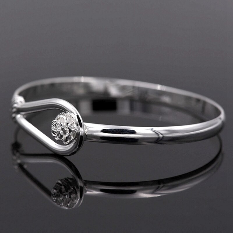Moda sakura charme líquido manguito jóias pulseira