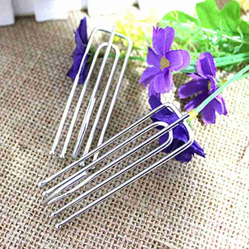 Zasłona na widelec cztery ząb haczyk akcesoria robić zasłna akcesoria robić zasłna haczyk zasłona pasek materiałowy poszycie